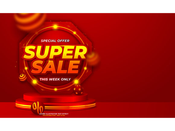 Download Super Sale Editable Text Effect - Editable text effect Collection