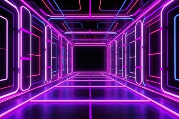 Download Cyberpunk Neon Effects Neon Background - Neon effect Collection