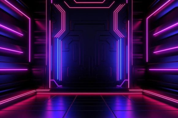 Download Cyberpunk Neon Effects Neon Background - Neon effect Collection