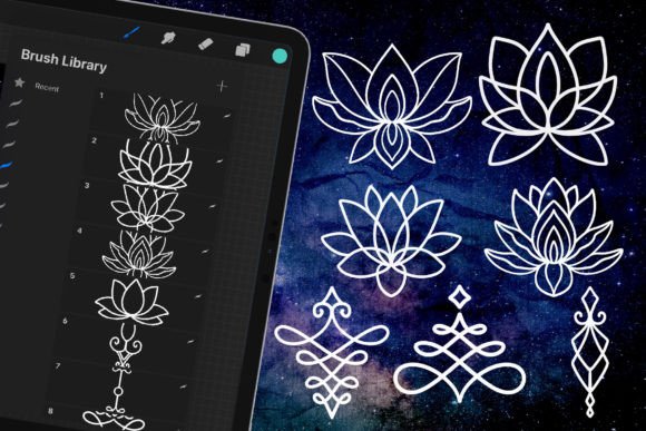 Download Dans Ornamnet Tattoo Brush Stamp - Premium Resources