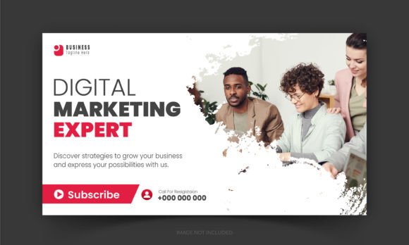 Download Business YouTube Thumbnail Design Banner - Business Collection