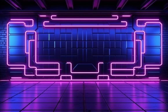 Download Cyberpunk Neon Effects Neon Background - Neon effect Collection