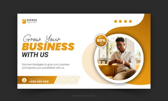 Download Business YouTube Thumbnail and Webinar - Business Collection