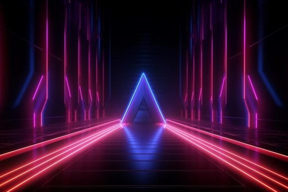 Download Neon Effects Abstract Background Design - Neon effect Collection