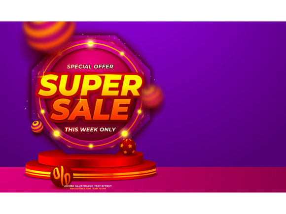 Download Super Sale Editable Text Effect - Editable text effect Collection