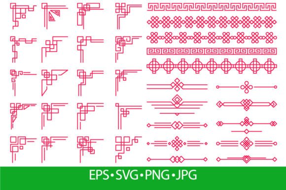 Download Traditional Chinese Oriental Decorative - Traditional Collection