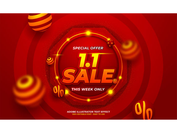 Download Big Sale Editable Text Effect - Editable text effect Collection